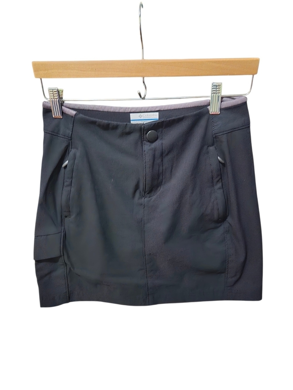 Columbia Omni-Shield Black Athletic Skort Women's Size 2 Hiking Golf Tennis